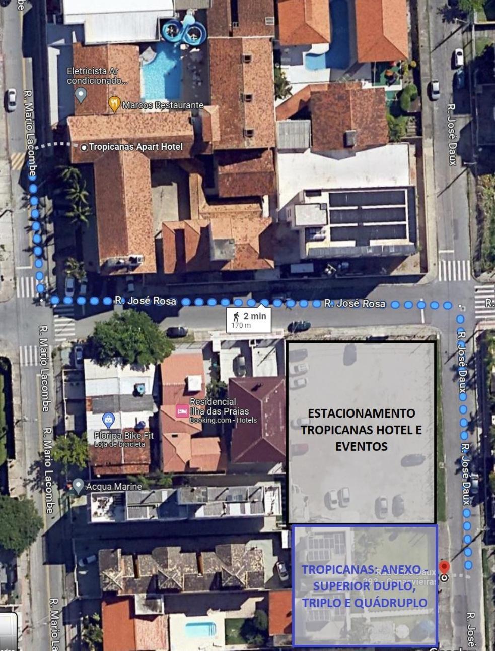 Tropicanas Hotel E Eventos Florianopolis Bagian luar foto